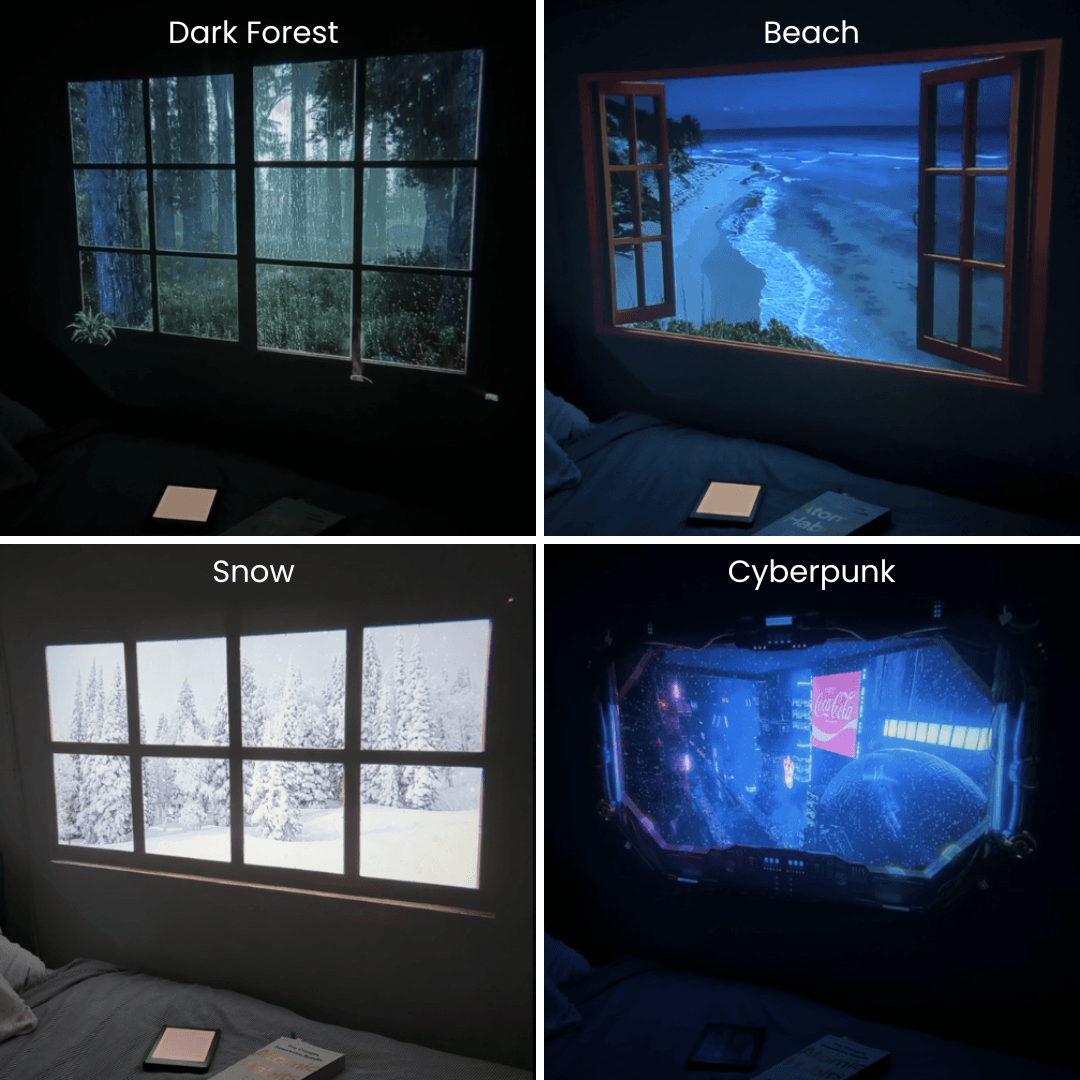 Wall and Window Portal Projector 8K 📽️
