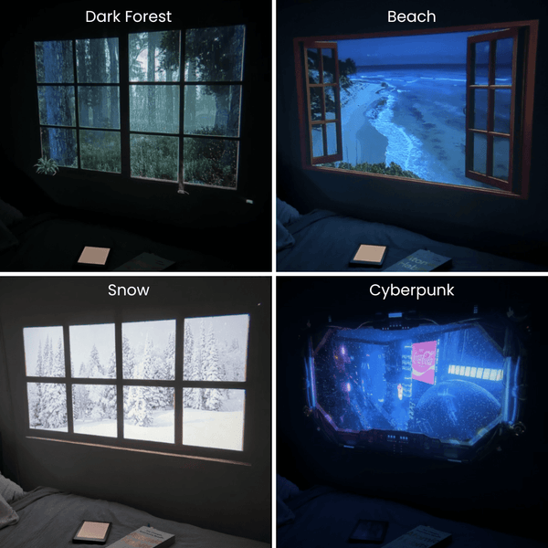 Wall and Window Portal Projector 8K 📽️
