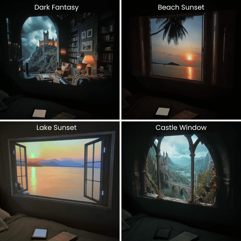Wall and Window Portal Projector 8K 📽️