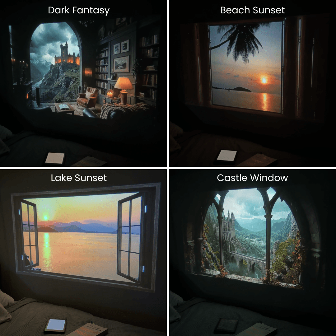 Wall and Window Portal Projector 8K 📽️