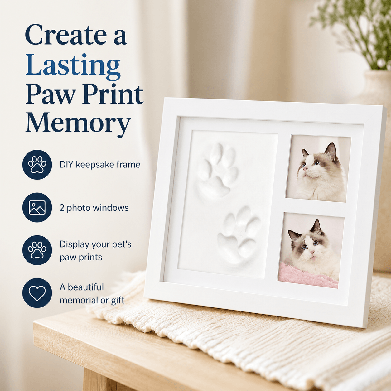 DIY Pet Paw Print Memory Maker 🐾