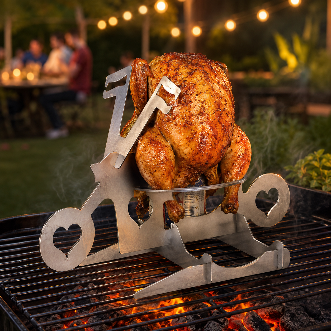 Motorcycle Chicken Roaster Rack