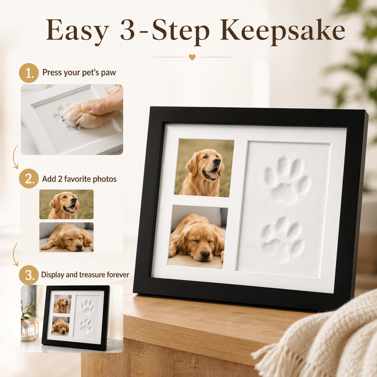 DIY Pet Paw Print Memory Maker 🐾
