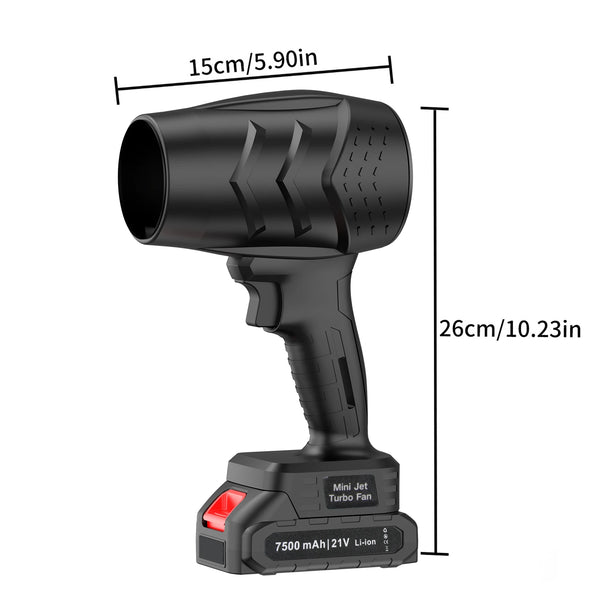 Cordless Mini Jet Turbo Fan 💨⚡