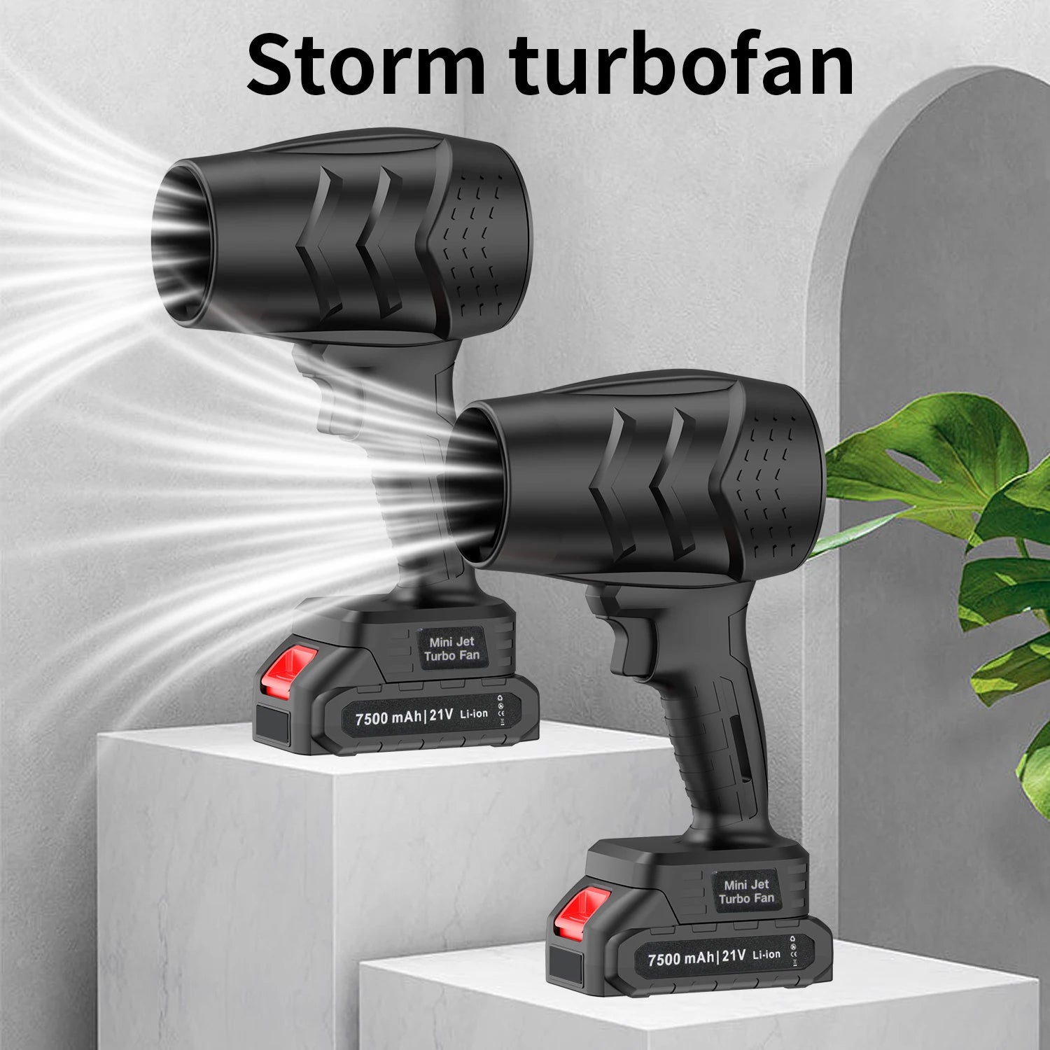 Cordless Mini Jet Turbo Fan 💨⚡