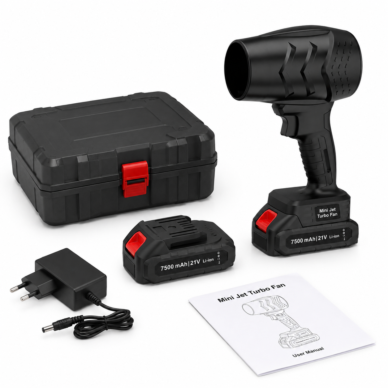 Cordless Mini Jet Turbo Fan 💨⚡ Secondary image