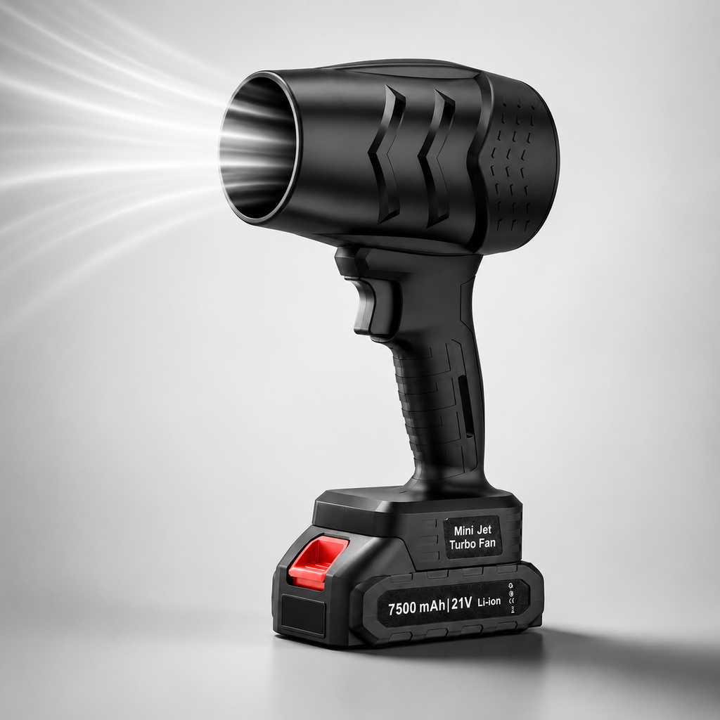 Cordless Mini Jet Turbo Fan 💨⚡