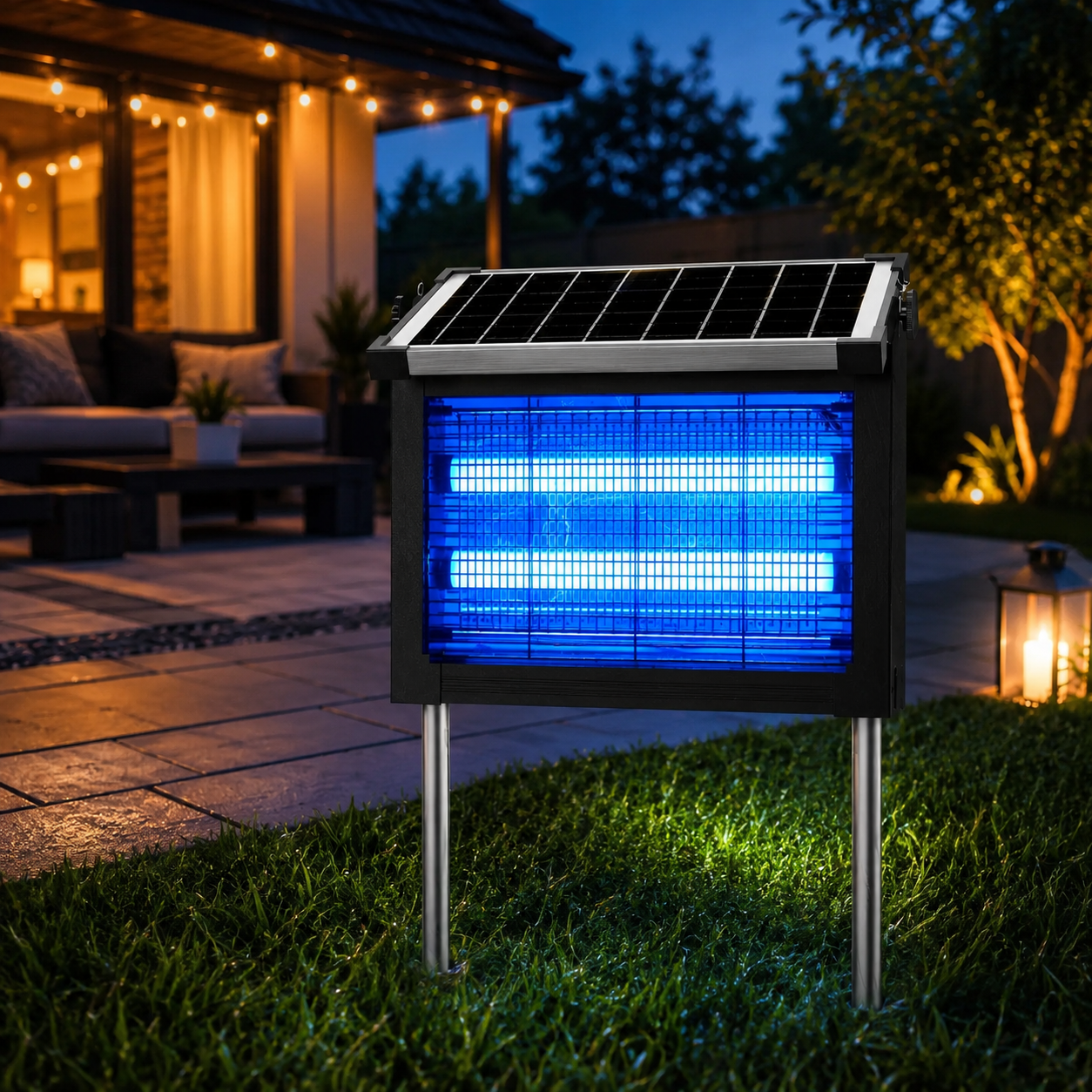 Solar Bug Zapper – Outdoor Mosquito Killer Light 🌙⚡ Main image