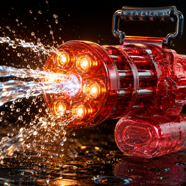 Rechargeable Electric Gatling Water Blaster 💦⚡