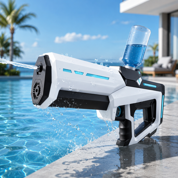 Rechargeable Long-Range Water Gun 💦⚡