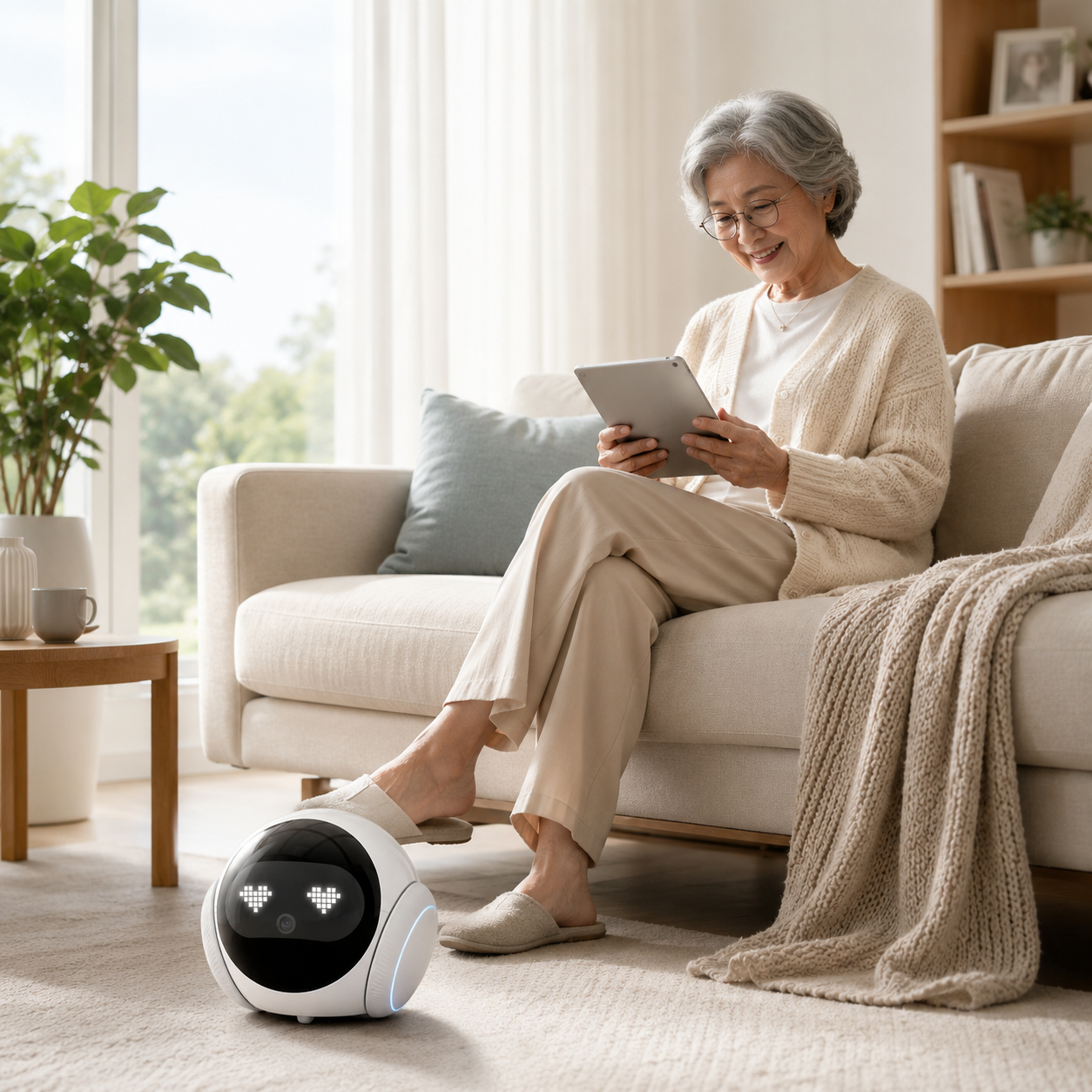 Smart Robot Camera – Girl/Boyfriend Companion 🏠🤖