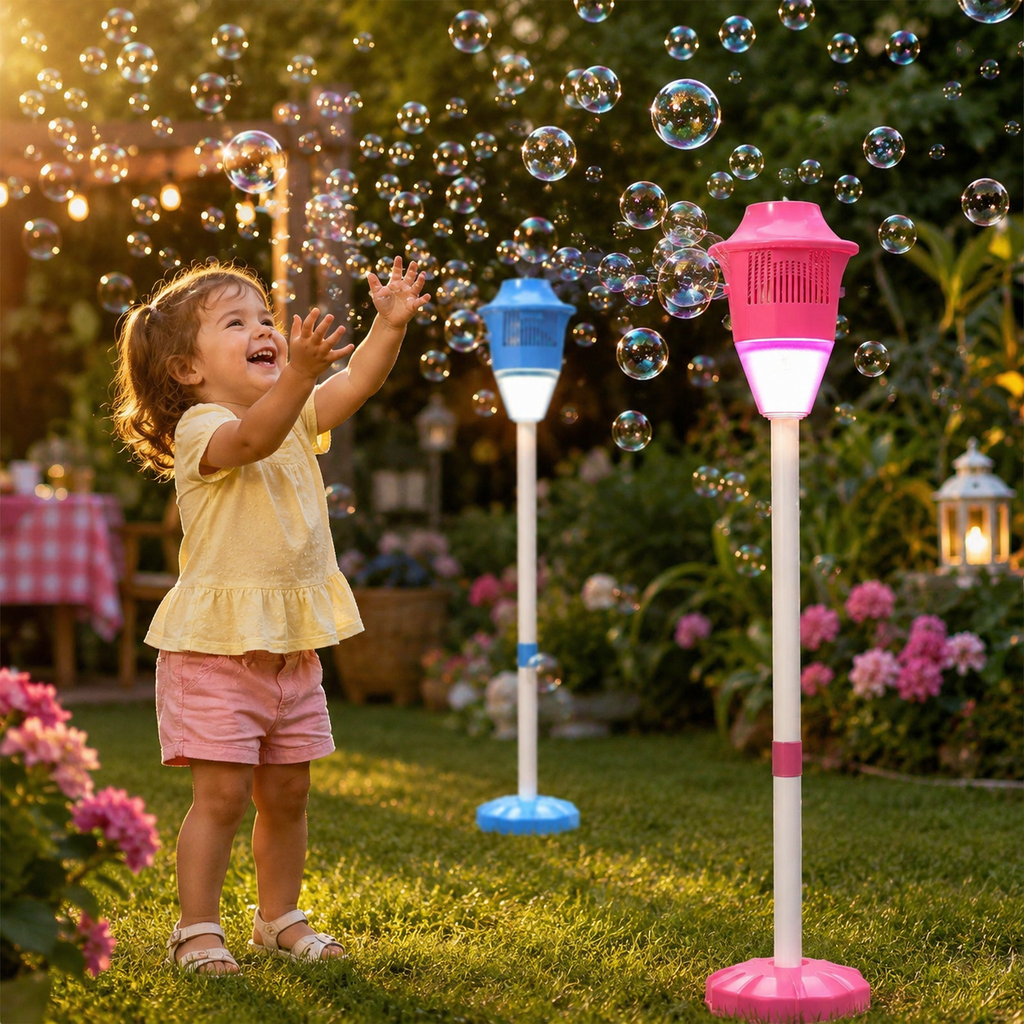 🫧 Bubble Machine Street Light with Lights & Music ✨