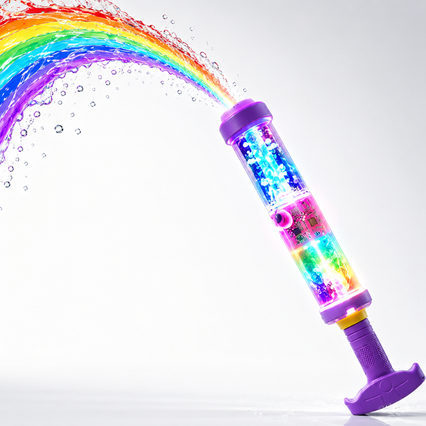 Glow & Splash Fireworks Water Blaster 🌈💦✨