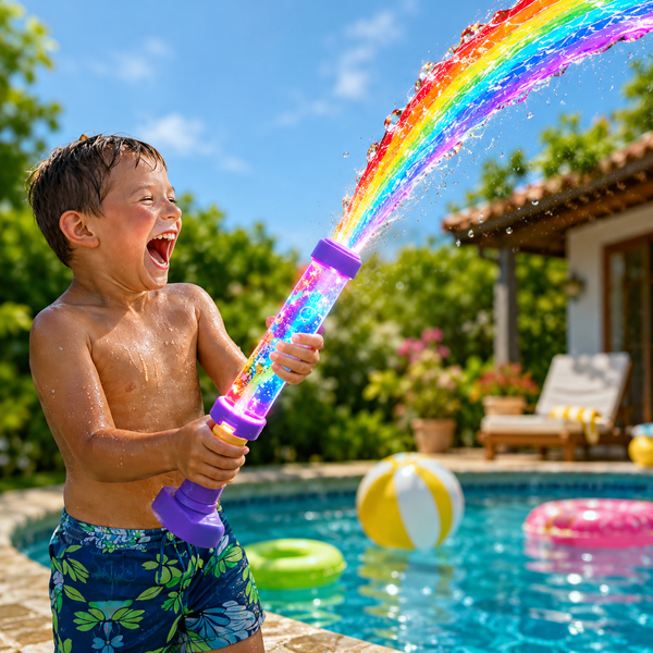 Glow & Splash Fireworks Water Blaster 🌈💦✨