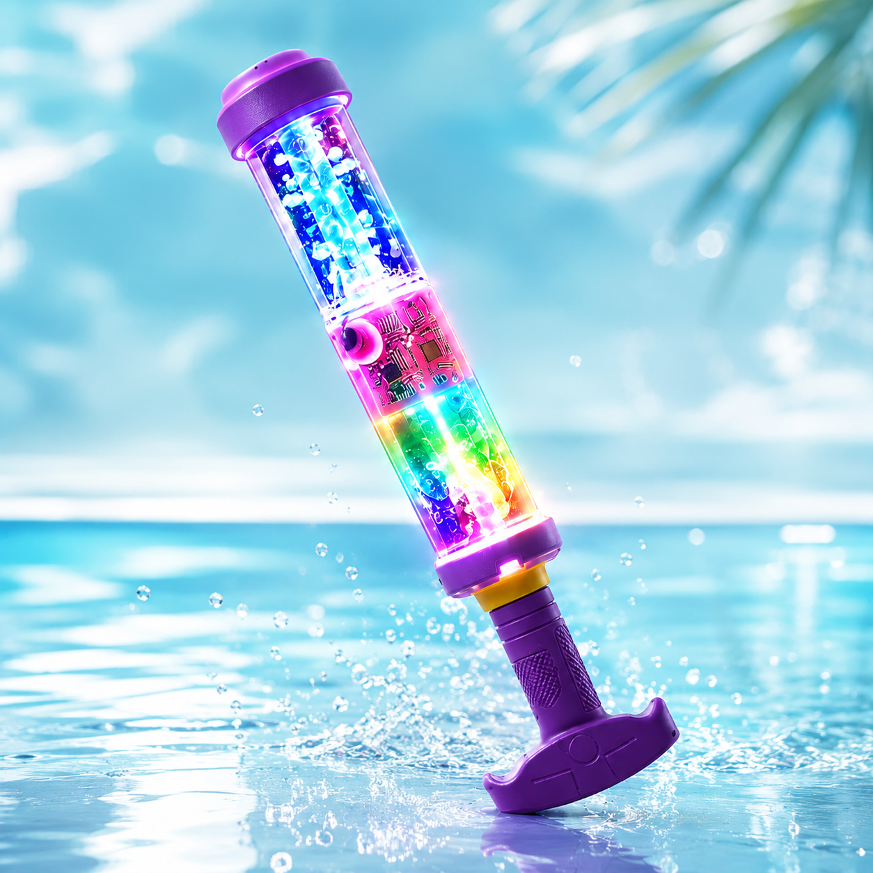 Glow & Splash Fireworks Water Blaster 🌈💦✨ Main image