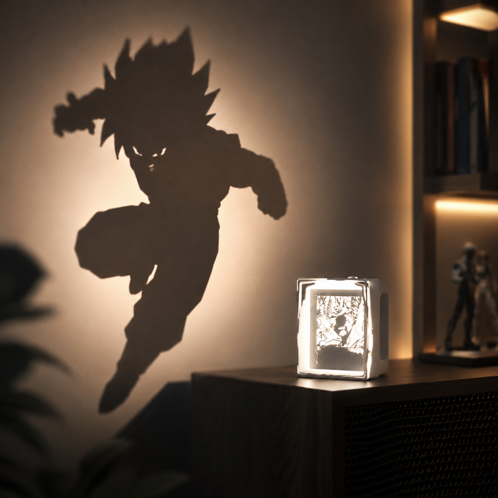 Anime Shadow Hero Projector Lamp ⚔️