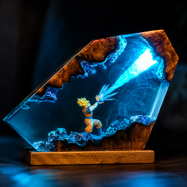 Son Goku Resin LED Night Light ⚡🔥