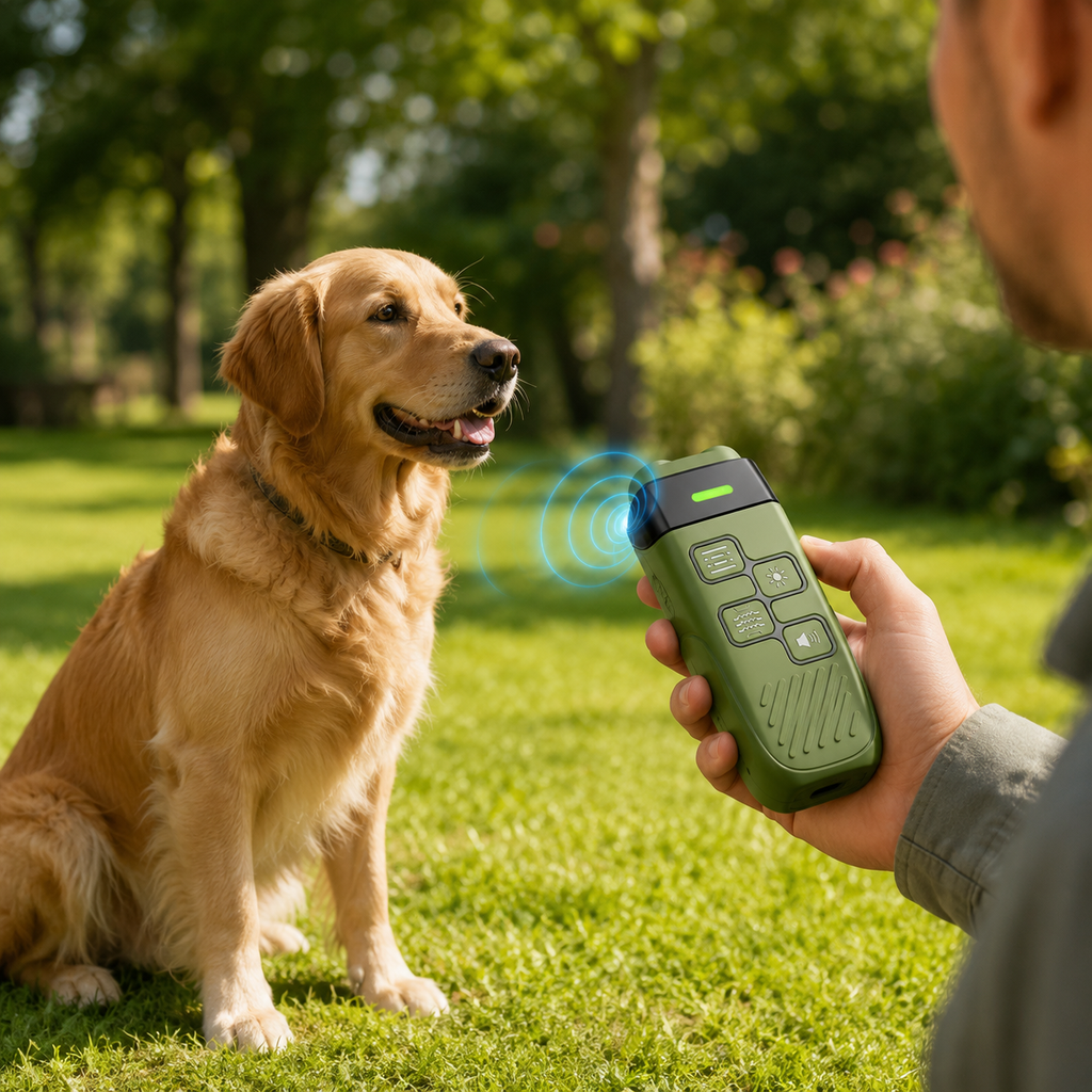 Ultrasonic Dog Bark Deterrent & Trainer 🐾