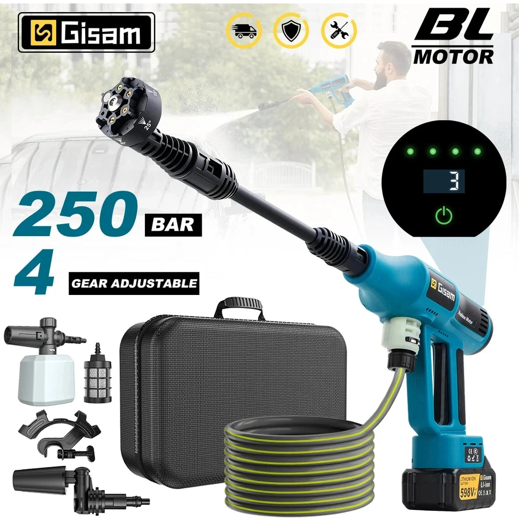 Cordless Brushless High-Pressure Washer 💦🚗