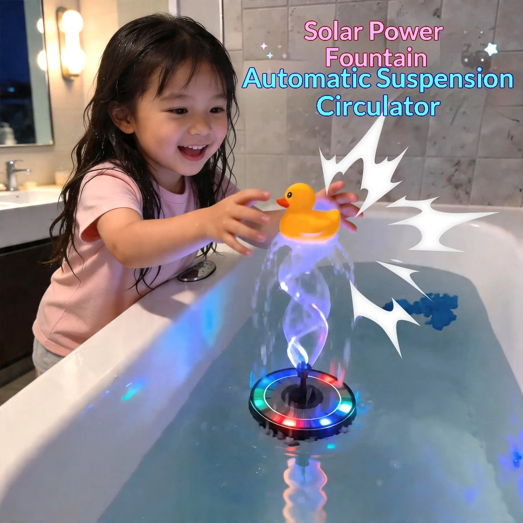 Powerful LED Bath Rainbow Fountain🌈💦