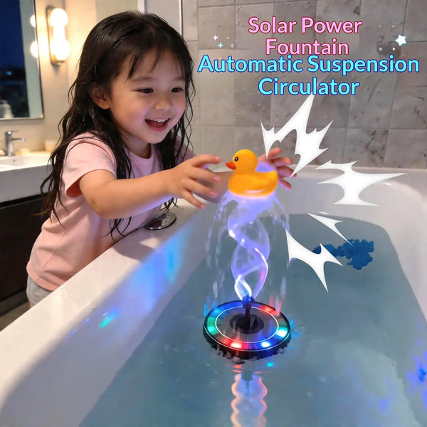 Powerful LED Bath Rainbow Fountain🌈💦