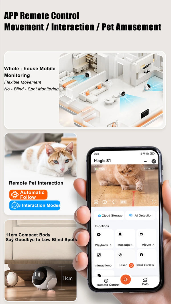 Smart Robot Camera – Girl/Boyfriend Companion 🏠🤖