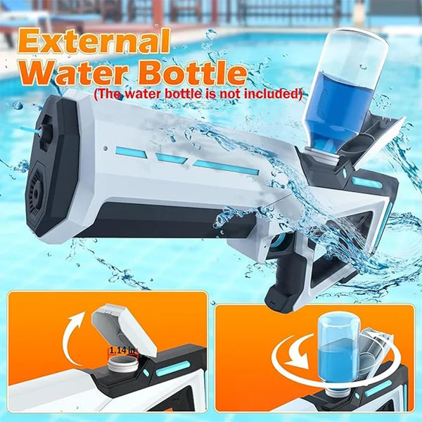 Rechargeable Long-Range Water Gun 💦⚡