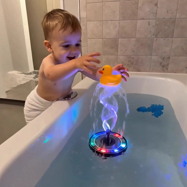 Powerful LED Bath Rainbow Fountain🌈💦
