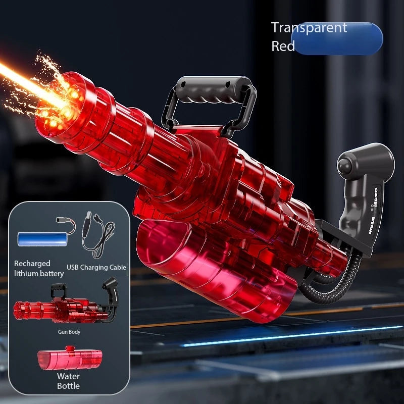Rechargeable Electric Gatling Water Blaster 💦⚡