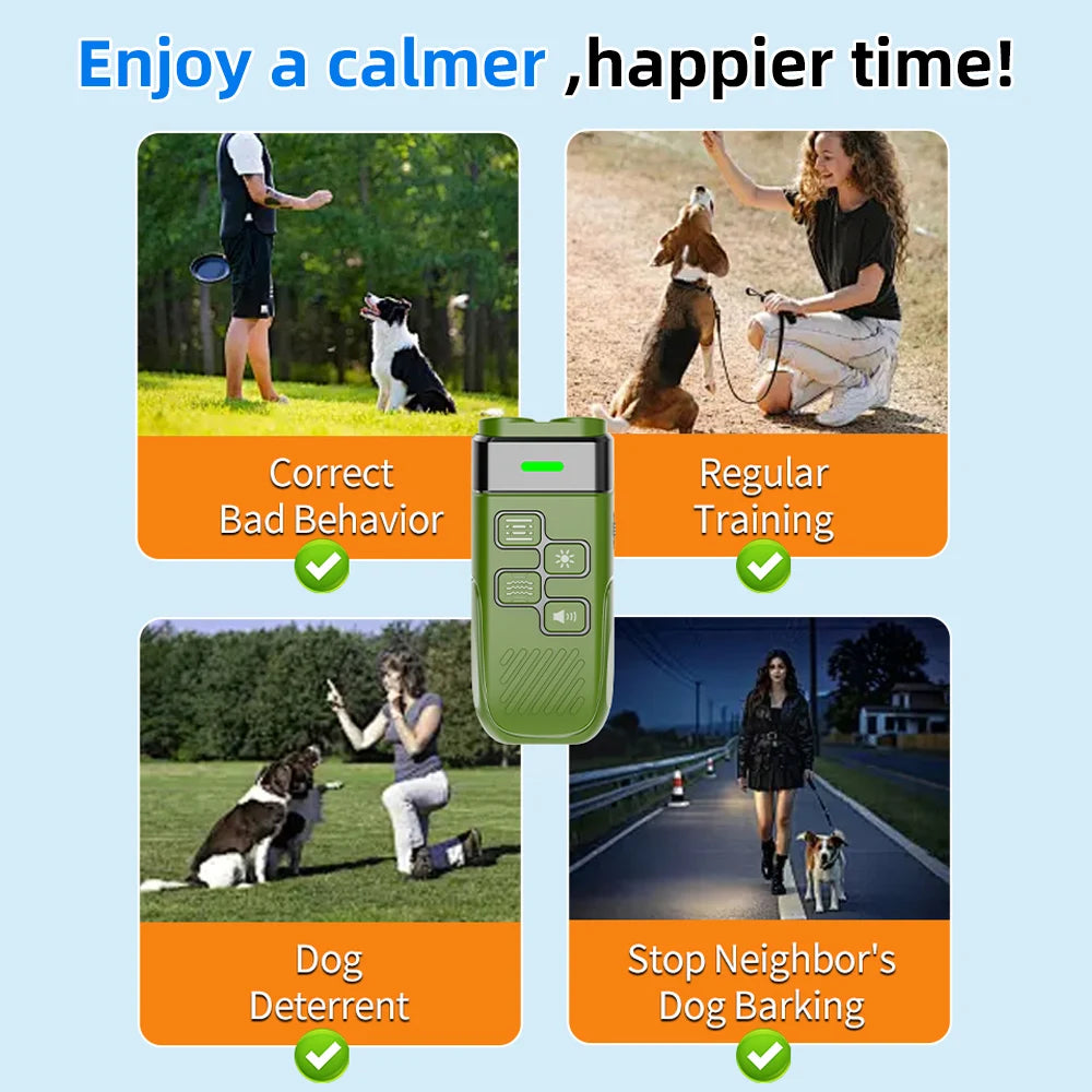 Ultrasonic Dog Bark Deterrent & Trainer 🐾