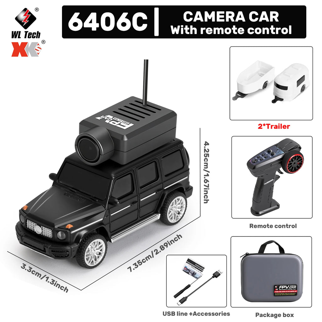 Mini RC Camera Car – Drive, Explore & Record in Real Time 🚗📸