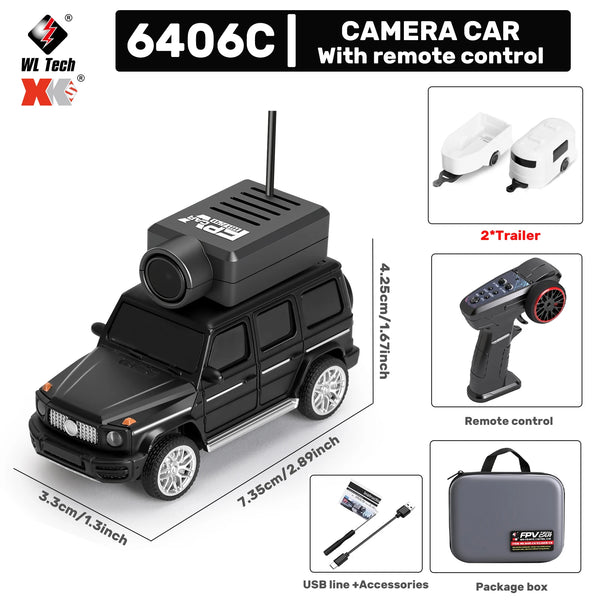 Mini RC Camera Car – Drive, Explore & Record in Real Time 🚗📸