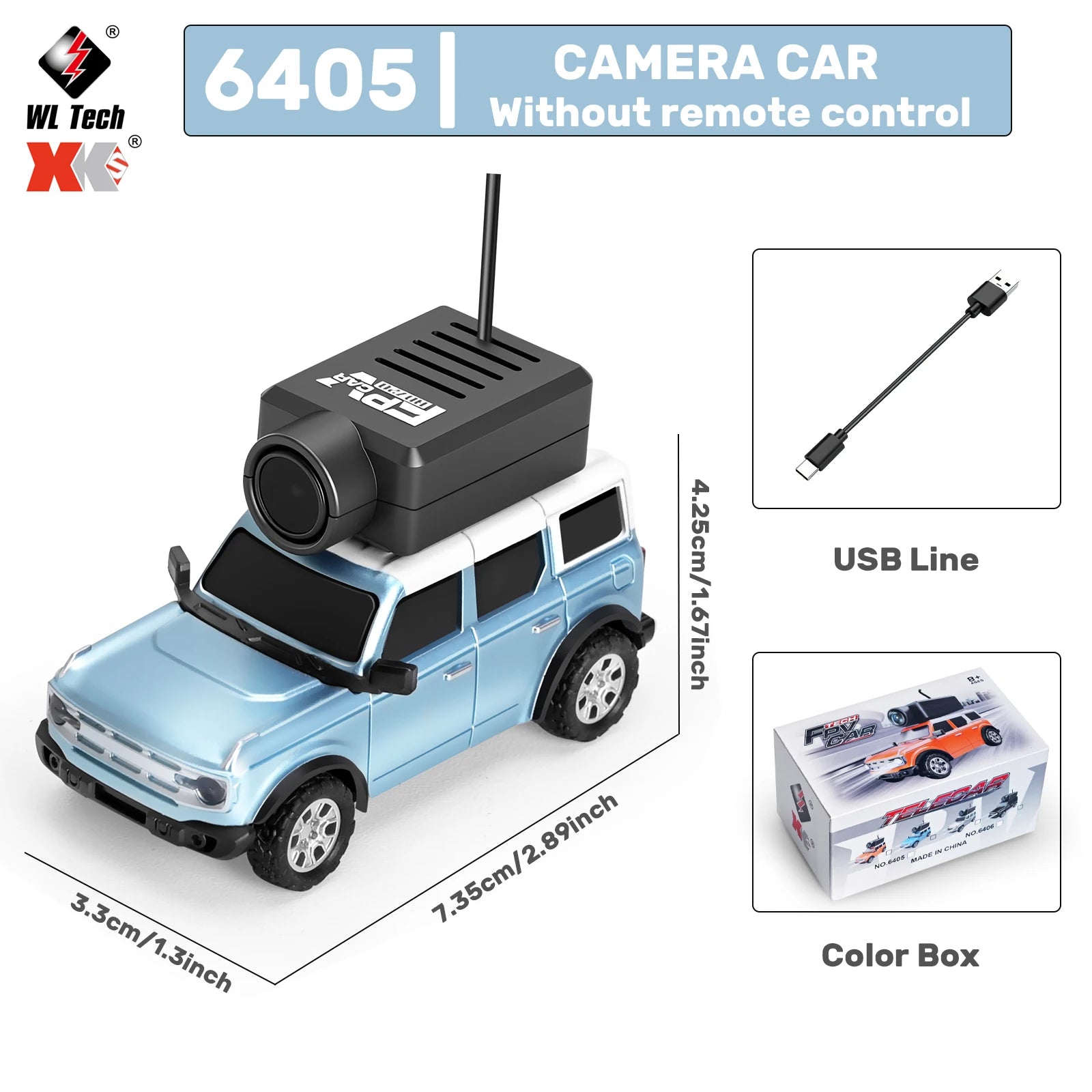 Mini RC Camera Car – Drive, Explore & Record in Real Time 🚗📸
