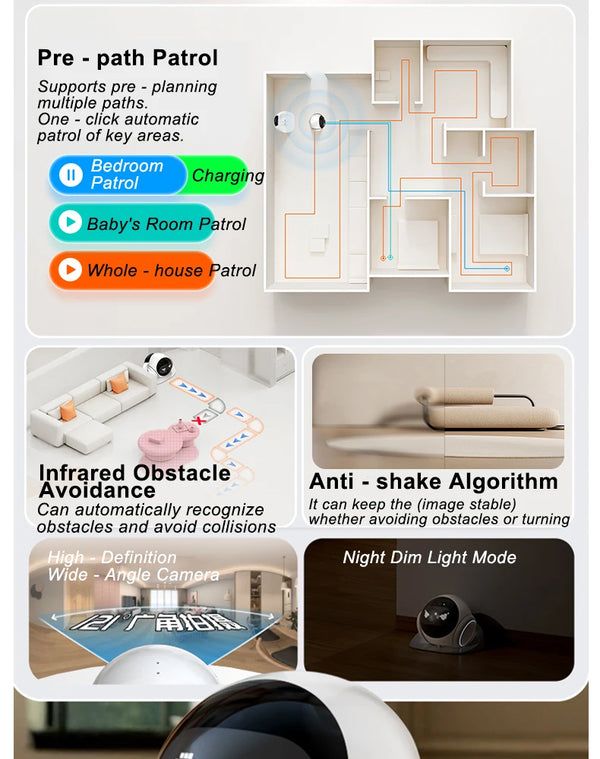 Smart Robot Camera – Girl/Boyfriend Companion 🏠🤖