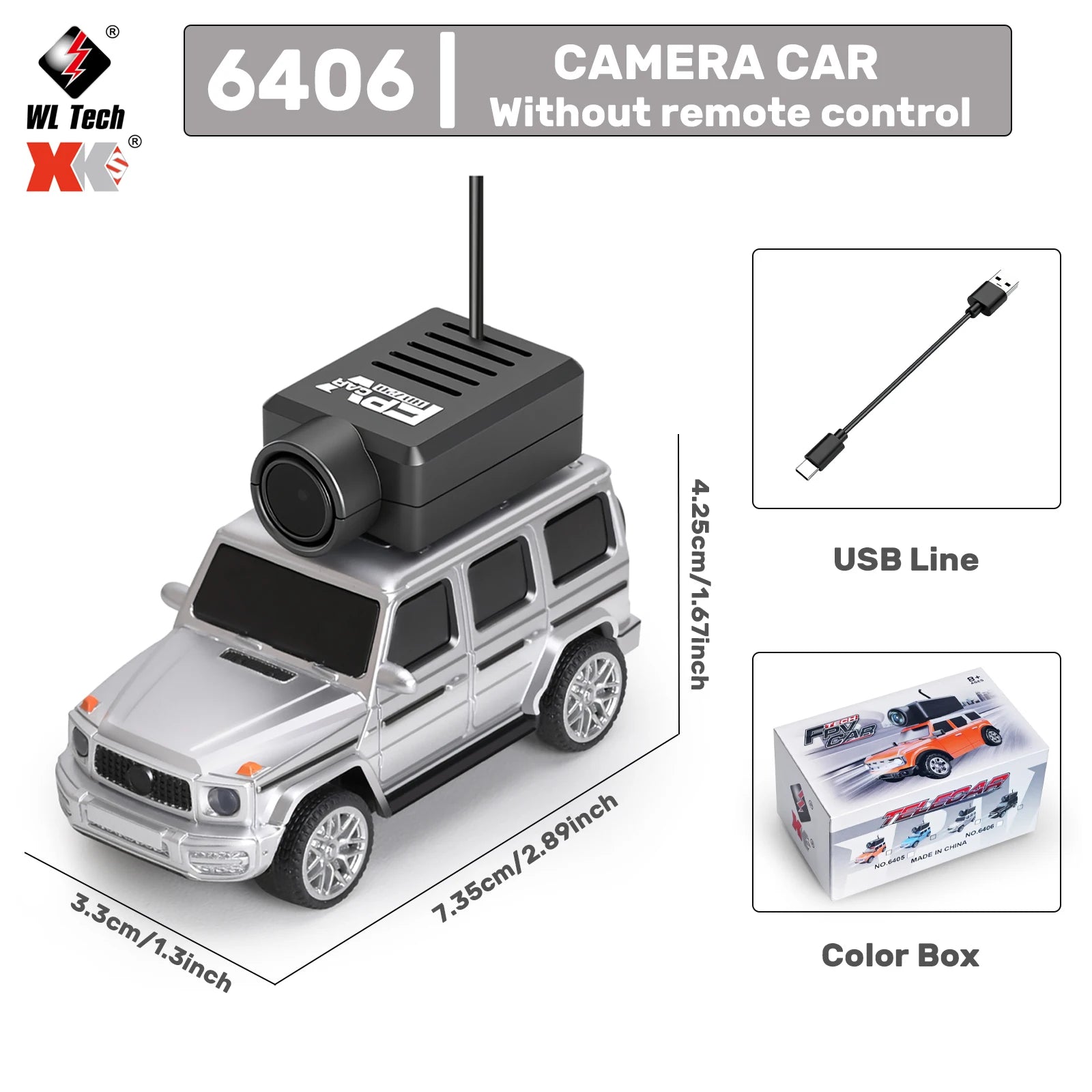 Mini RC Camera Car – Drive, Explore & Record in Real Time 🚗📸