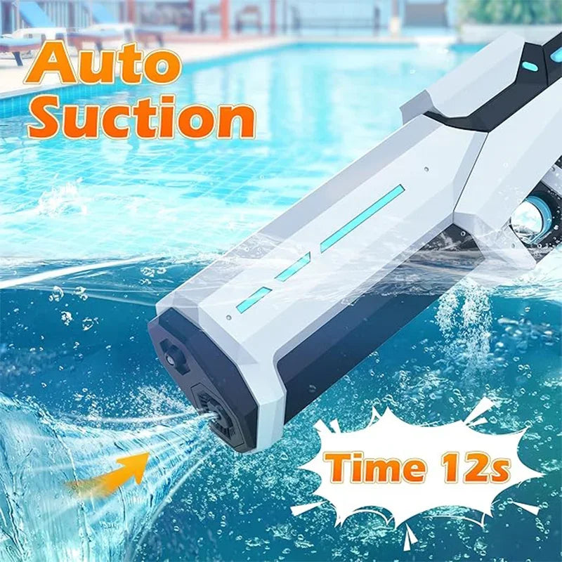 Rechargeable Long-Range Water Gun 💦⚡