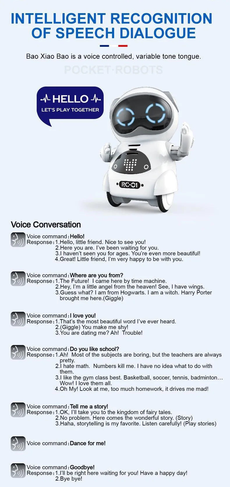 Interactive Voice-Controlled Robot Toy With Real Emotions 🤖