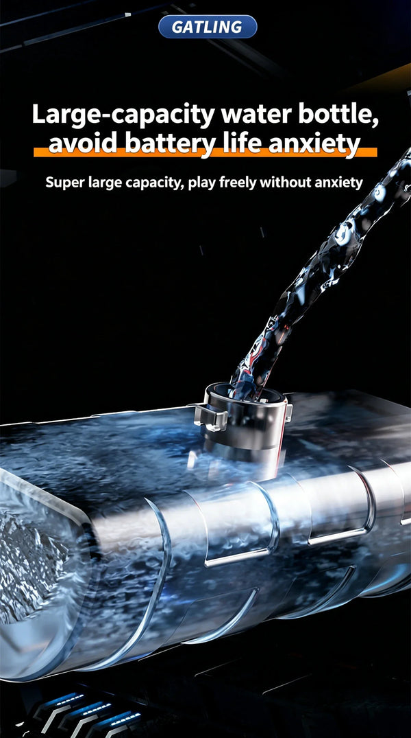Rechargeable Electric Gatling Water Blaster 💦⚡