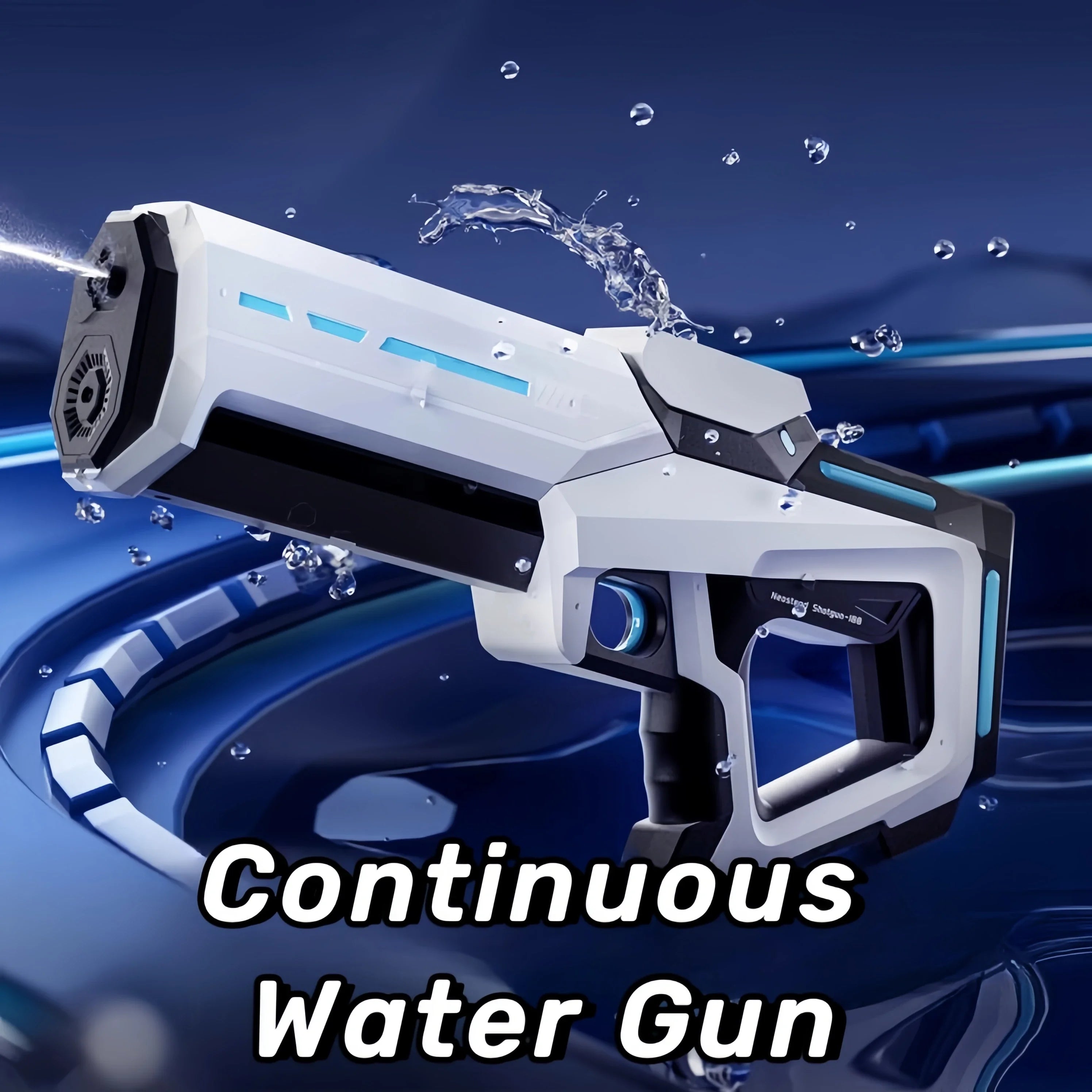 Rechargeable Long-Range Water Gun 💦⚡