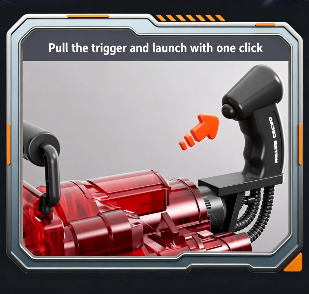 Rechargeable Electric Gatling Water Blaster 💦⚡