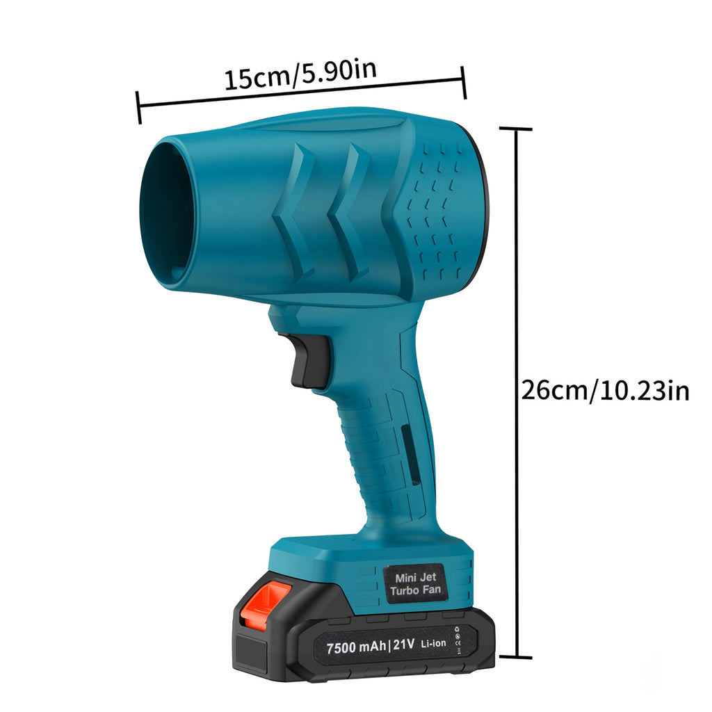 Cordless Mini Jet Turbo Fan 💨⚡