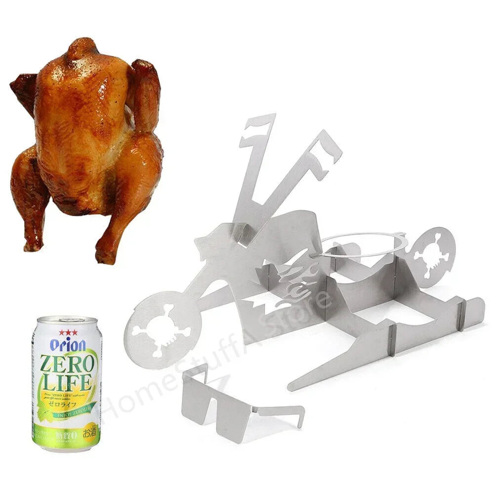 Motorcycle Chicken Roaster Rack