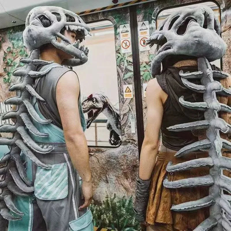 Dino Skeleton Plush – The Funniest Costume for Kids & Adults 🦖