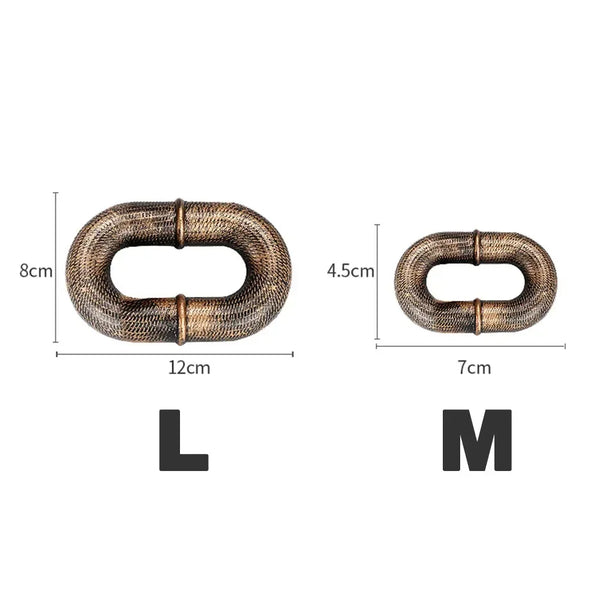 Chunky Iron-Style Dog Leash 🐶⛓️✨