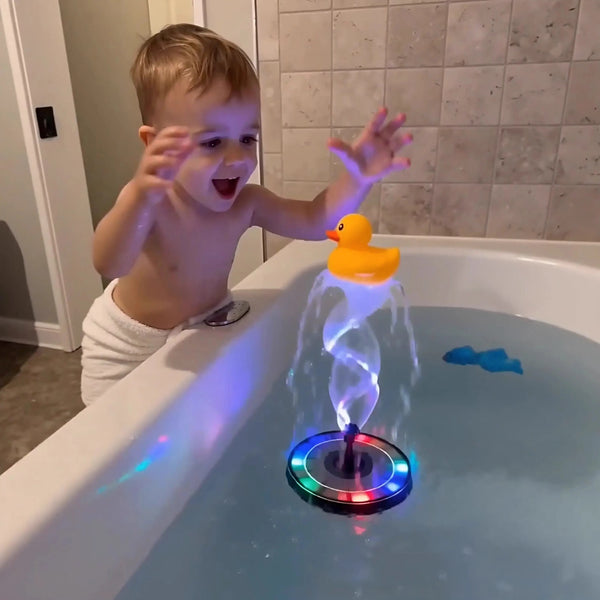 Powerful LED Bath Rainbow Fountain🌈💦