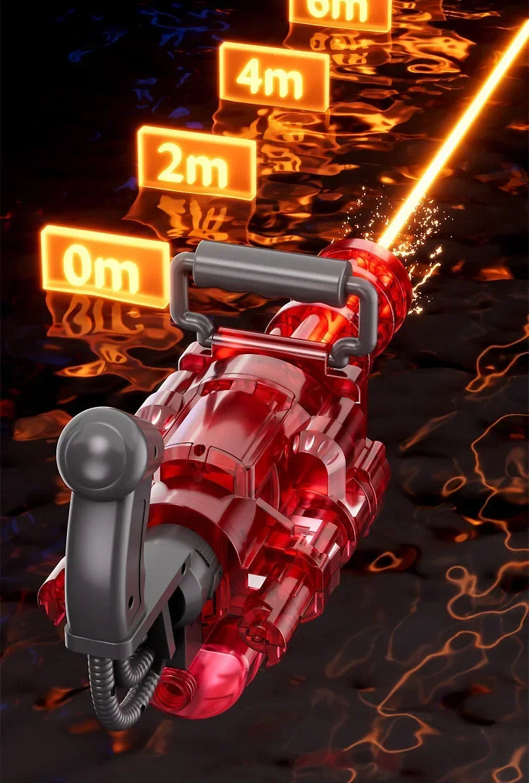 Rechargeable Electric Gatling Water Blaster 💦⚡