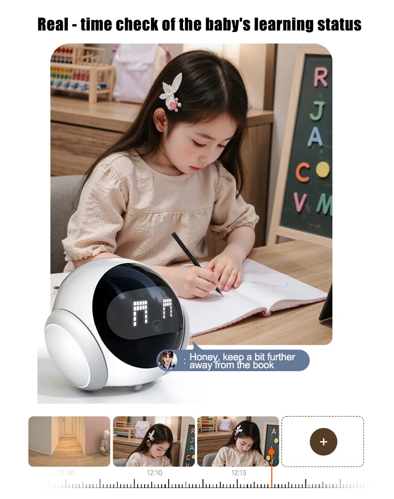 Smart Robot Camera – Girl/Boyfriend Companion 🏠🤖