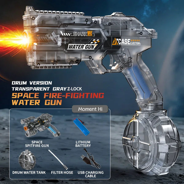 Rechargeable Rapid-Fire Water Gun 💦⚡