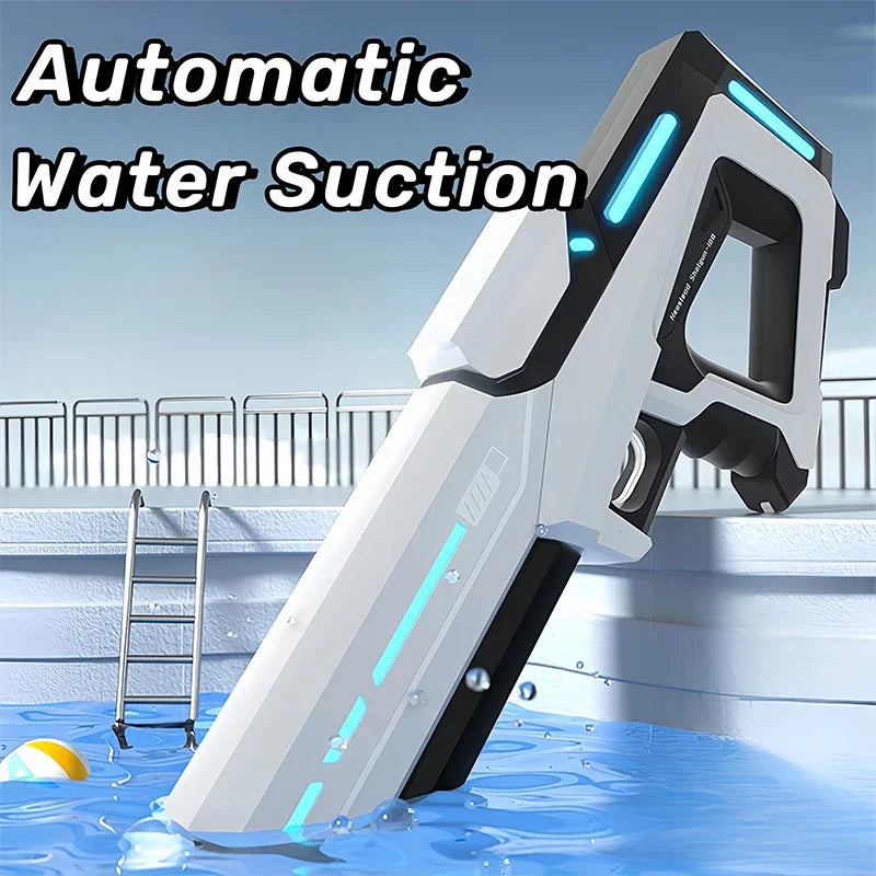 Rechargeable Long-Range Water Gun 💦⚡
