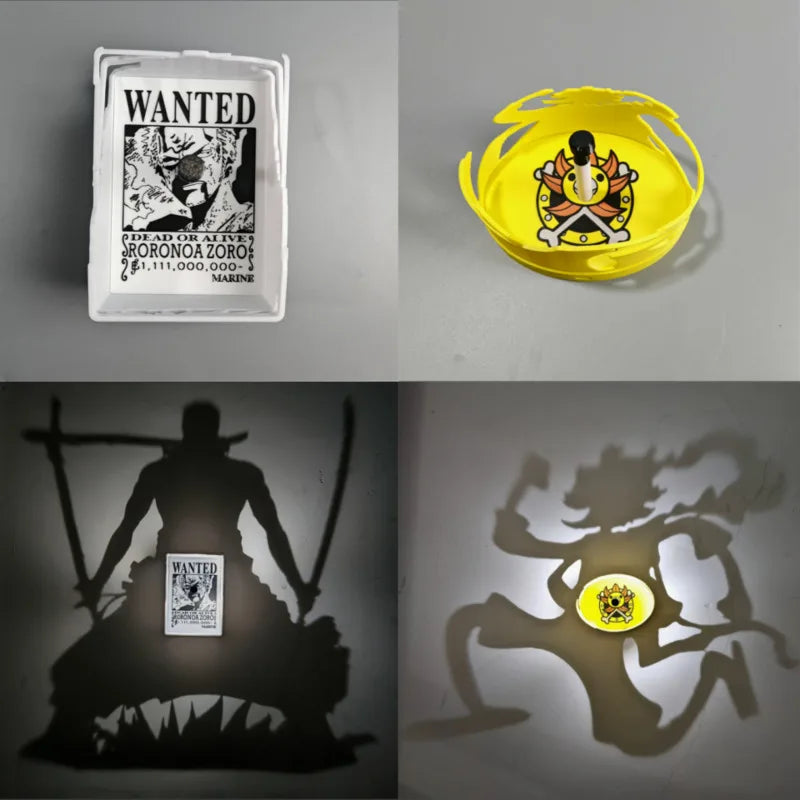 Anime Shadow Hero Projector Lamp ⚔️